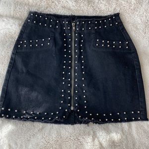 Fashion Nova Studded Skirt